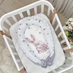 Protectie somn - Baby Nest Magic gri